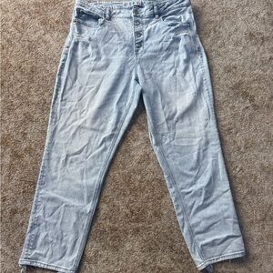 American Eagle Outfitters Light Wash Straight Leg Jeans